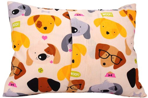 Kids Toddler pillowcase – Puppies with glasess